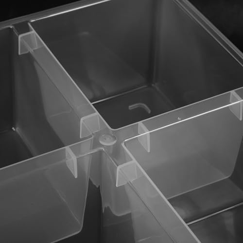 Kichvoe Food Storage Container with Lid, Stackable Refrigerator