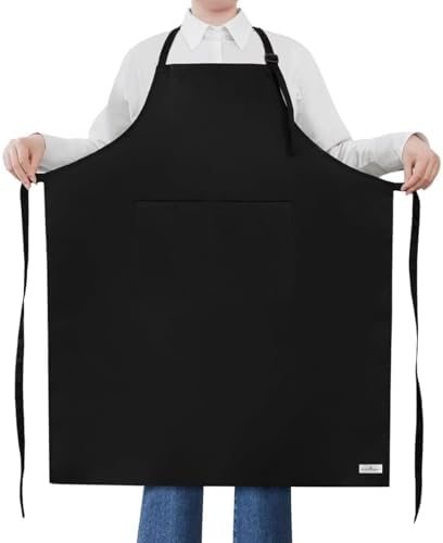 ROTANET Extra Large Apron for Men Cooking Adjustable, 2 Pockets