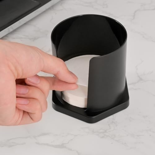 CAFEMASY Coffee Filter Holder with 200 Count Paper Filters Compatible