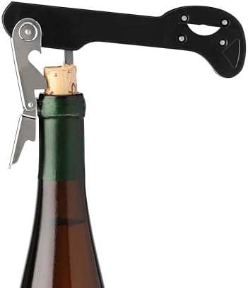 True Recoil Waiters Corkscrew Wine Opener, Durable Stainless Steel