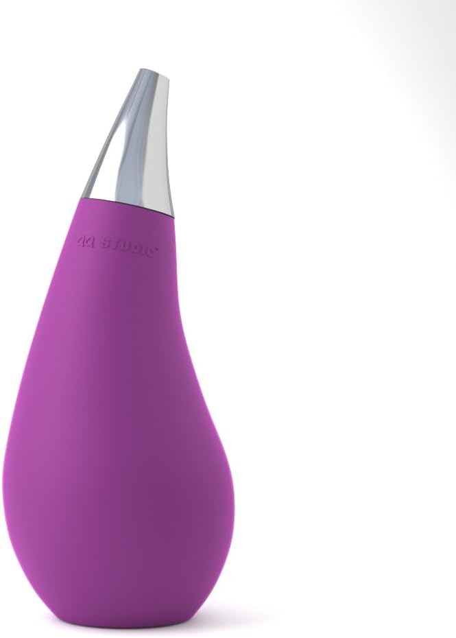 Kitchen Bathroom Counter top Squeezable Soap Dispensers Tear Drop Shape Bottle by QQStudio