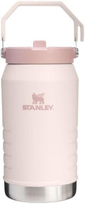 STANLEY IceFlow Flip Straw 2.0 Jug, 64 oz, Rose Quartz
