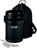 Zojirushi SL-JBE14BZ Mr. Bento Stainless Lunch Jar 41 Oz Carbon Black
