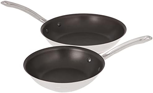 MIU France 10-Piece Copper Core Cookware Set, Silver
