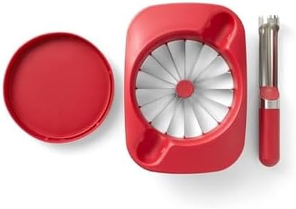 Chef'n 16 Slice Apple Corer and Slicer, Stainless Steel Blades with