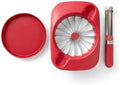 Chef'n 16 Slice Apple Corer and Slicer, Stainless Steel Blades with