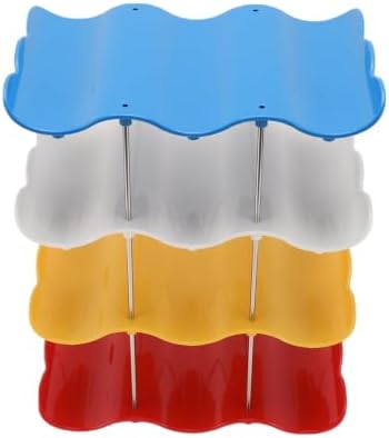 Headerbs Wave Shaped Water Bottle Organizer, 4-Tier Stackable