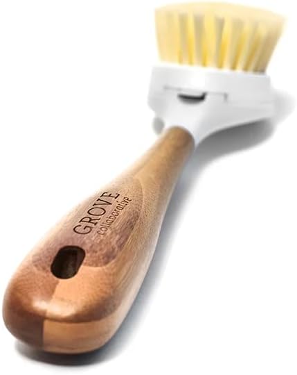 Grove Co. Replaceable Head Bamboo Dish Brush, 1 Count