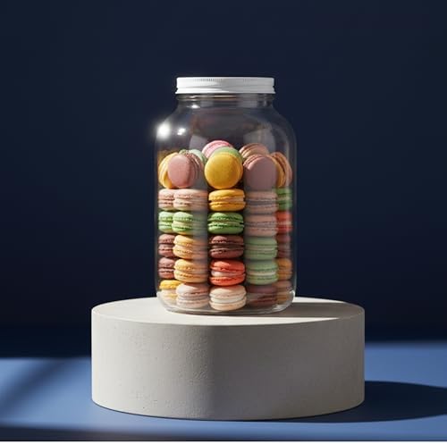 kitchentoolz 1 Gallon Glass Jar with Lid