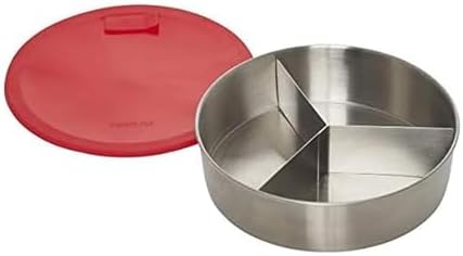 Instant Pot Official Round Nonstick Cook/Bake Pan with Lid & Removable