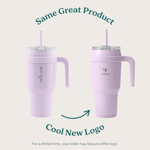 REDUCE 40 oz Stainless Steel Tumbler with Handle - Insulated Travel