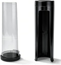 Coffee Filter Holder, Visual Window Filter Container Wall Mounted