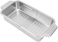 Over the Sink Colander, Extendable 304 Stainless Steel Vegetable