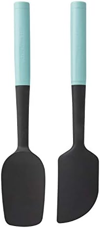KitchenAid Universal Spatula Set, 2-Piece, Aqua Sky
