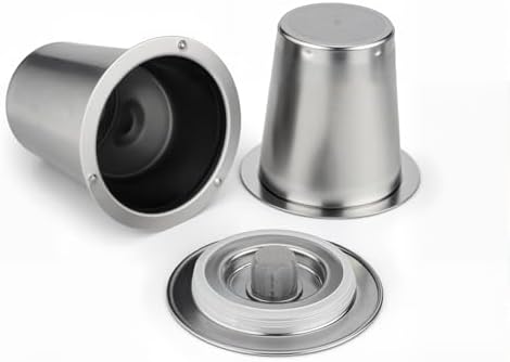 Stainless Steel Reusable Filter Cup, Compatible with Cuisinart SS-RFC