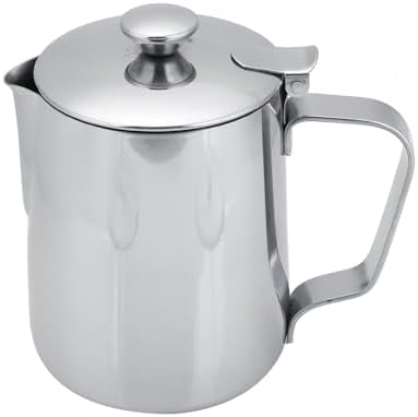Stainless Steel Milk Frothing Pitcher Dripless Spout for Latte Art