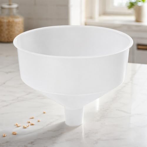 VANZACK 2Pcs Wide Mouth Plastic Funnel