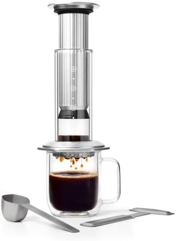 AeroPress Premium Coffee Press, Glass