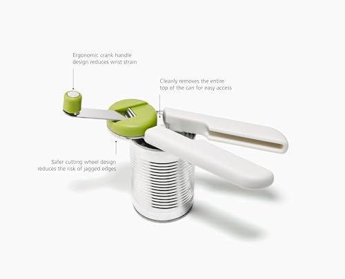 Joseph Joseph GoRound Easy-open Can Opener, Space saving storage, BPA