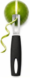A Bar Above Channel Knife, Black Ergonomic Handle Stainless Steel