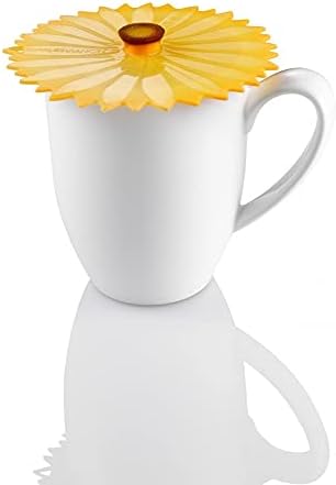 Charles Viancin Sunflower Silicone Lids, 8 Inch