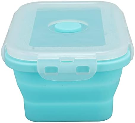 Pongnas 500ml Leakproof Silicone Food Storage Containers for Camping