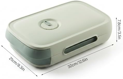 Egg Dispenser - Rolling Egg Drawer for Refrigerator with Lid