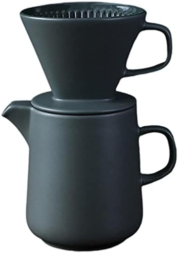 Green Ceramic Pour Over Coffee Maker Set
