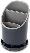 Joseph Joseph Dock Cutlery Drainer and Organizer, Dark Grey/Grey