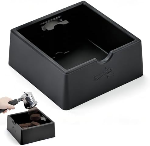 Silicone Espresso Knock Box, Durable Barista Knock Box for Coffee