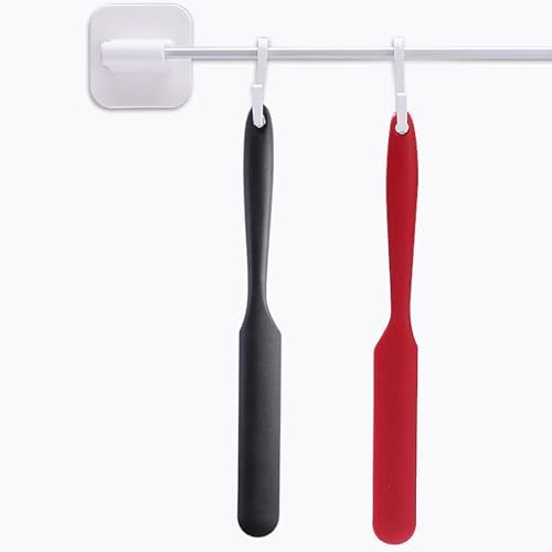 Silicone Jar Spatula, Sourdough Spatula with Long Handle, 5 Pcs