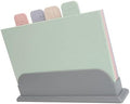 4pcs Color Coded Cutting Boards Set with Holder Double Sided Use