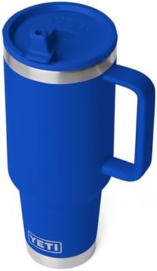 YETI Rambler 40 oz Travel Mug with Flip Straw Lid – Stainless Steel