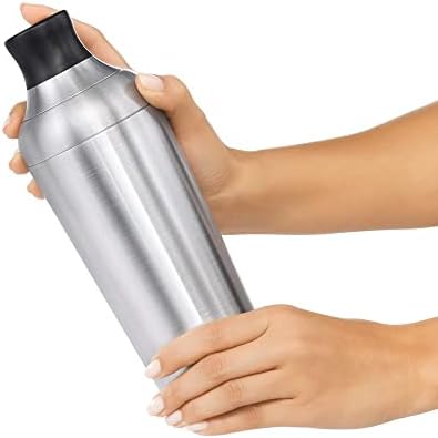 OXO Steel Cocktail Shaker with Strainer, Stainless Finish - 24 oz