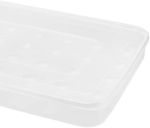 4 Pack Deviled Egg Containers with Lid, Plastic Egg Storage Container