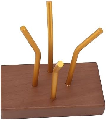 Coffee Filter Holder Wooden Base Coffee Paper Storage Rack Coffee