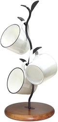 Coffee Mug Holder Tree Rack for Counter,Leaf Shaped Tea Cup Mug Holder