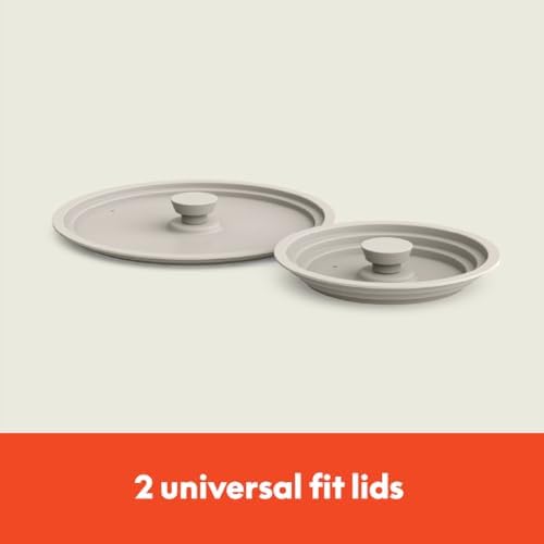 bella Fits-AnywhereTM 9-Piece, Nonstick, Non-Toxic Cookware Set