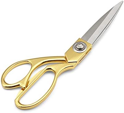 Gold 8" Tailor Scissors, Stainless Steel Craft, Fabric & Leather