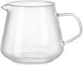 Veemoon Hand Pour Coffee Maker Glass Coffee Server Latte Art Pitcher