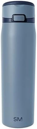 Simple Modern Water Bottle with Straw & Handle | 30oz | Blue