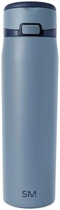 Simple Modern Water Bottle with Straw & Handle | 30oz | Blue