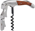 Waiters Corkscrew - 3 in 1 Stainless Steel Wine Opener with Rosewood