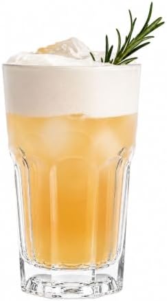 Restaurantware-Otto 10 Ounce Highball Glasses, Set Of 6 Paneled Tall
