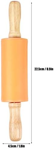 Mini Rolling Pins Set of 4, Nonstick Silicone 8.9 Inch
