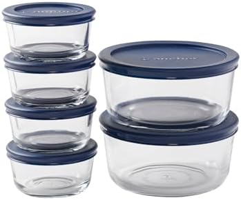 Anchor Hocking 12-Piece Glass Storage Containers with Lids