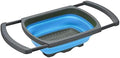 Alnicov Silicone Collapsible Colander,Colander Strainer Over The Sink