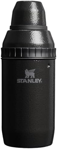 STANLEY Happy Hour Cocktail Shaker Set, 20 oz, Hammertone Black