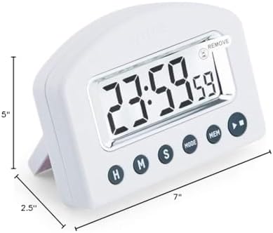 Taylor Digital Kitchen Timer with Chrome Accents