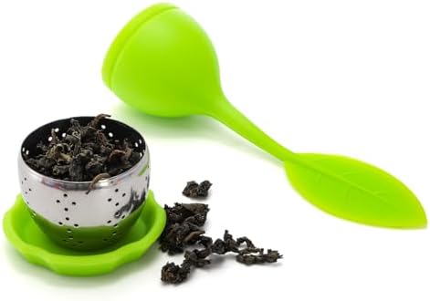 Bekith 7 Pack Silicone Tea Infuser, Cute Loose Leaf Tea Steeper, Fine